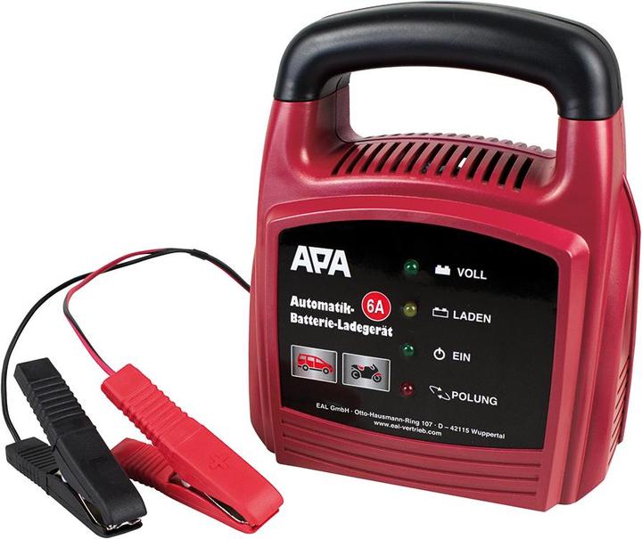 Produktbild APA Automatik-Batterieladegerät (12V, 6 A)