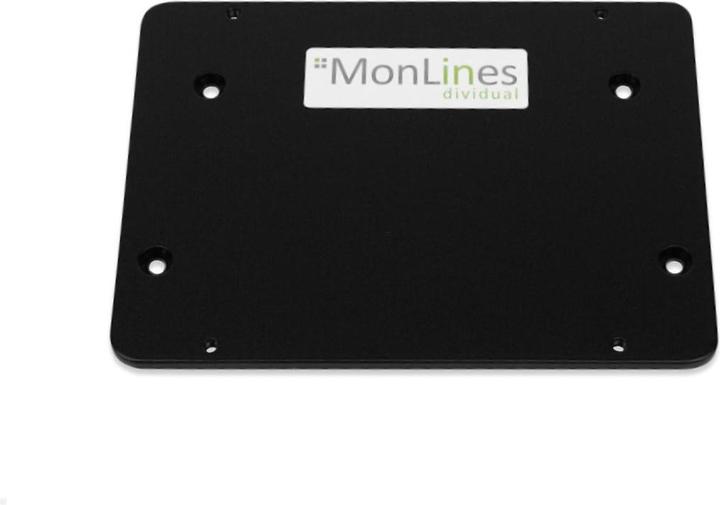 Actual product image MonLines V069 VESA adapter for Samsung S32R754 S27R750