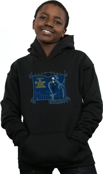 Image du produit Disney - Sweat à capuche NIGHTMARE BEFORE CHRISTMAS JACK AND THE WELL - Garçon (140, 146)