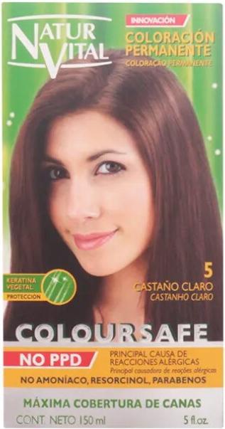 Actual product image Naturaleza Y Vida COLOURSAFE ink permanente #5-castaño claro 150 ml (5)