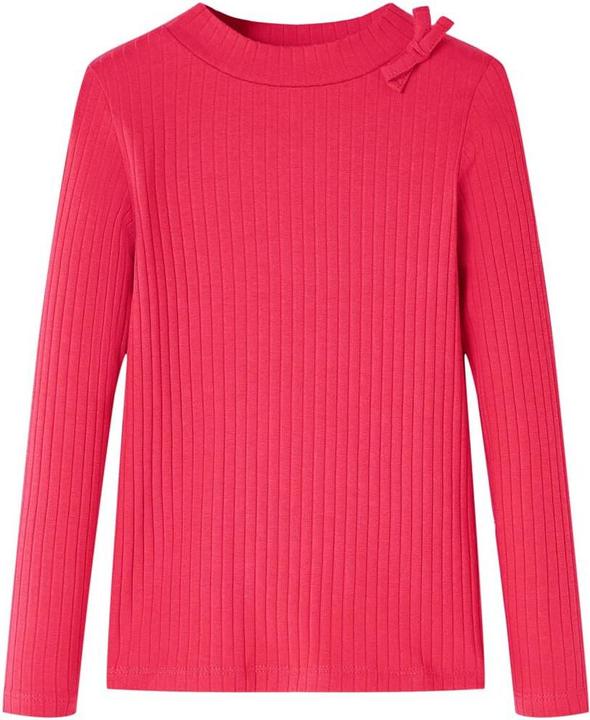 Produktbild VidaXL Kinder-Langarmshirt Knallrosa 116,Material: 95 % Baumwolle (116)
