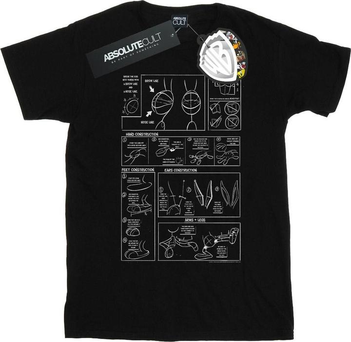 Looney Tunes Bugs Bunny Construction TShirt (M)