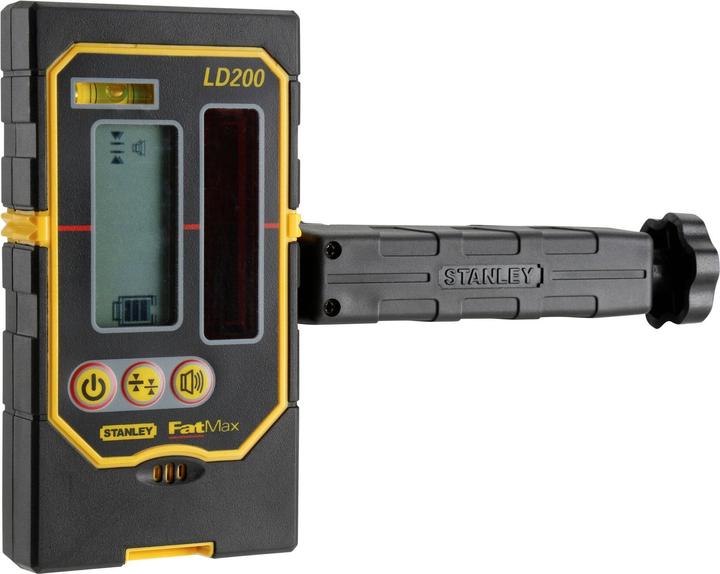 Actual product image Stanley Laser receiver LD200 Working range 50m, with holder for line lasers Accuracy 1mm at high e...