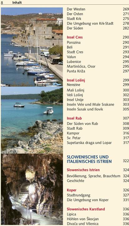 Actual product image Reiseführer Istrien und Kvarner Bucht (German, Matthias Jacob, 2025)