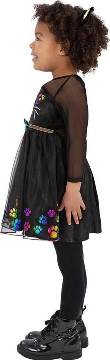 Actual product image Smiffys Girls Rainbow Cat Polyester Costume Set (110, 116, 115 A)