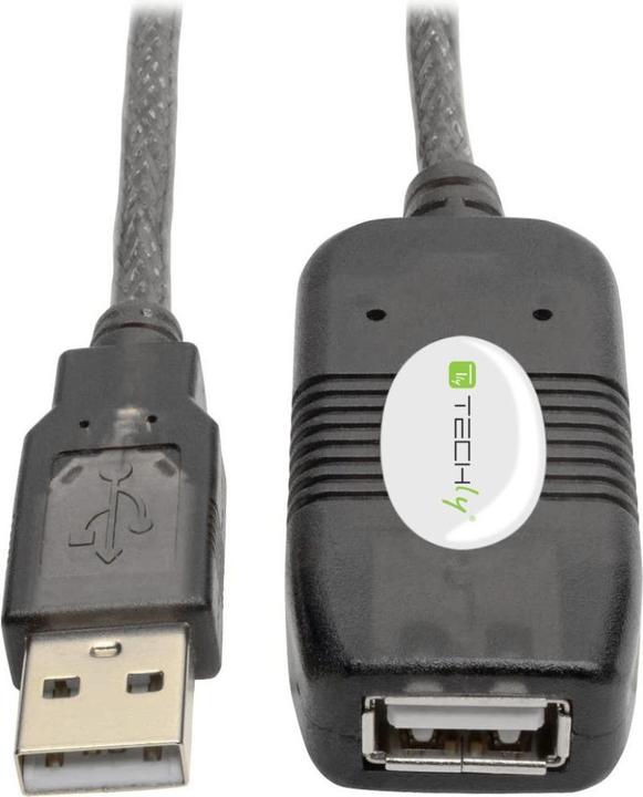 Actual product image Techly USB 2.0 Active extension, Hi-Speed (10 m, USB 2.0)