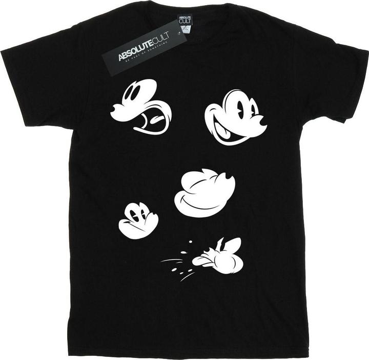Immagine prodotto Disney Mickey Mouse Faces Maglietta Ampia Donna (L)