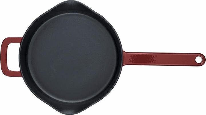 Actual product image Fissler Cast iron pan, burgundy red (26 cm, Frying pan, Cast iron)