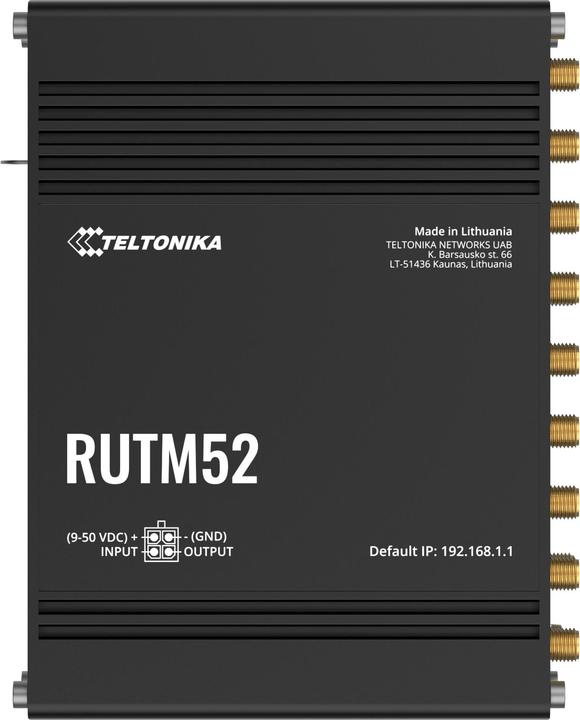 Actual product image Teltonika RUTM52