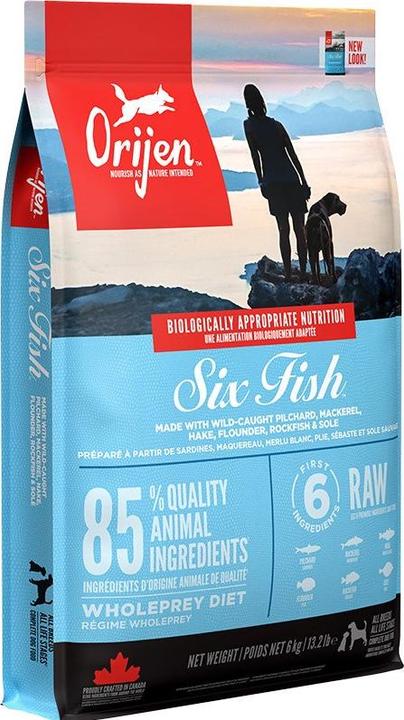 Produktbild Orijen 6-Fish (Adult, 1 Stk., 6000 g)