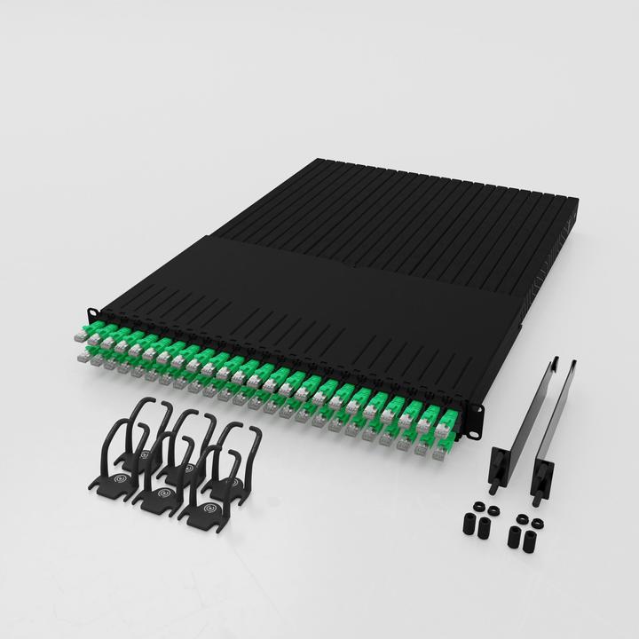 Immagine prodotto PATCHBOX uno / 30RU / Cat 6A, UTP, 1,8 m, verde (UTP, CAT6a, 1.80 m)