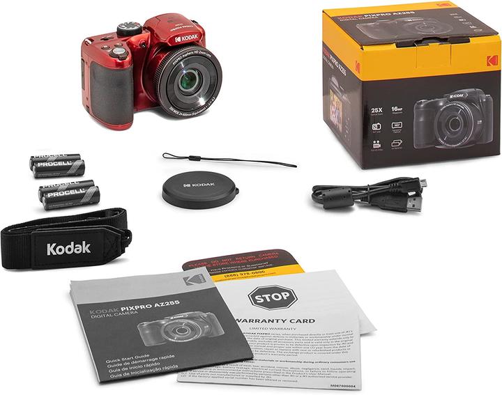 Produktbild Kodak Astro Zoom AZ255 (4.3 - 107.5 mm, 16.15 Mpx, 1/2,3'')