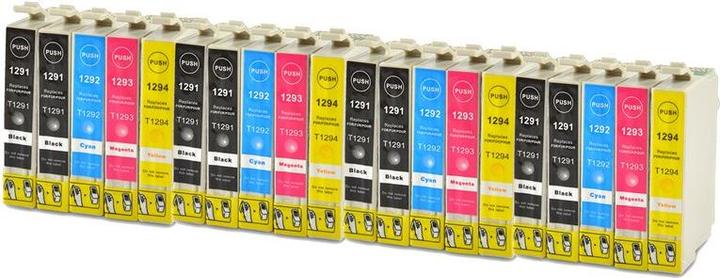 Actual product image Hermex Alternative ink cartridge to Epson T1295 (M, FC, C, Y)
