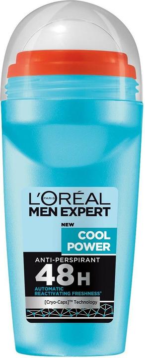 Actual product image L'Oréal Paris L'Oreal - Men Expert Cool Power Anti-Perspirant Xxl Roll-On 50Ml (Roll-on, 50 ml)