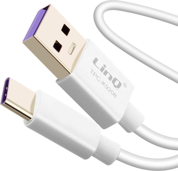Actual product image LinQ USB-C 5A Supercharge Cable (1 m, USB 3.2 Gen 1)