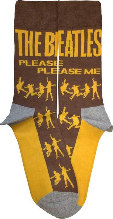 Actual product image The Beatles Unisex Adult Please Please Me Silhouette Socks (40.5 - 45.5)