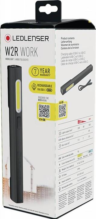 Image du produit Ledlenser W2R Travail (17.60 cm, 220 lm)