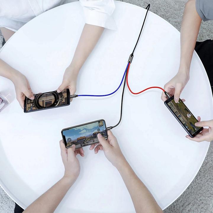Produktbild Baseus Three Primary Colors 3-in-1 (1.20 m, USB 2.0)