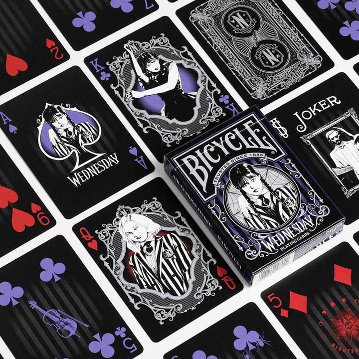 Immagine prodotto Bicycle Carte da gioco del mercoledì (Inglese, Italiano, Tedesco, Francese)