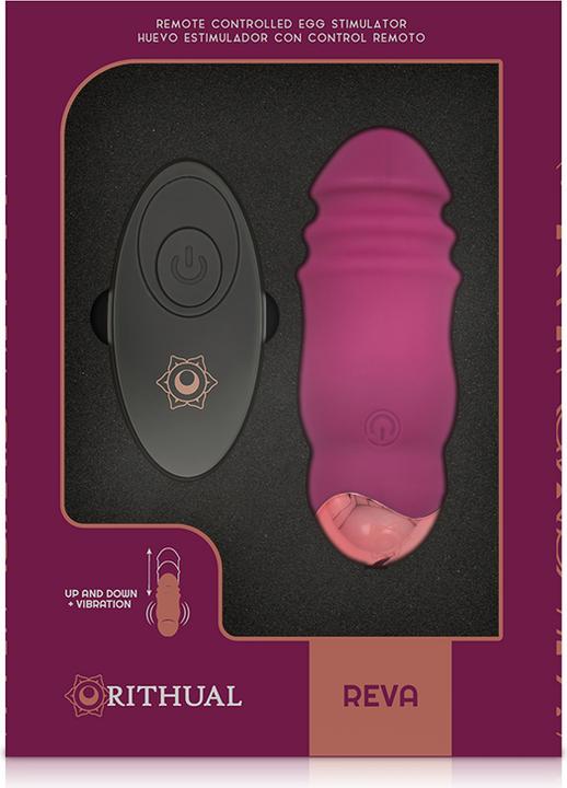 Actual product image Ritual Rithual Reva Remote Controlled Egg Stimulator Up&Down + Vibration