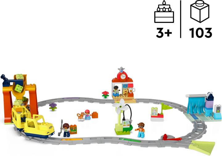 Actual product image LEGO Grosse interaktive Eisenbahn (10428)