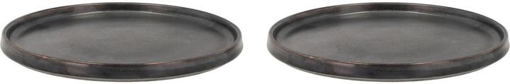 Produktbild Villa Collection Speiseteller Fjord Ø 26.5 cm, 2 Stück, Schwarz (2 x, 26.50 cm)
