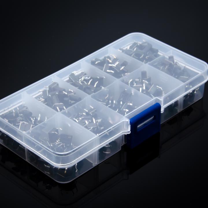 Image du produit Purecrea Boutons-poussoirs tactiles mini Kit de 200 pièces