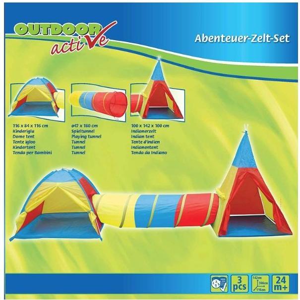 Actual product image Outdoor Active Adventure tent set