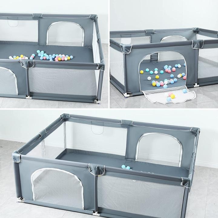 Image du produit Anpeac Parc pour bébé (206 cm, 165 cm)