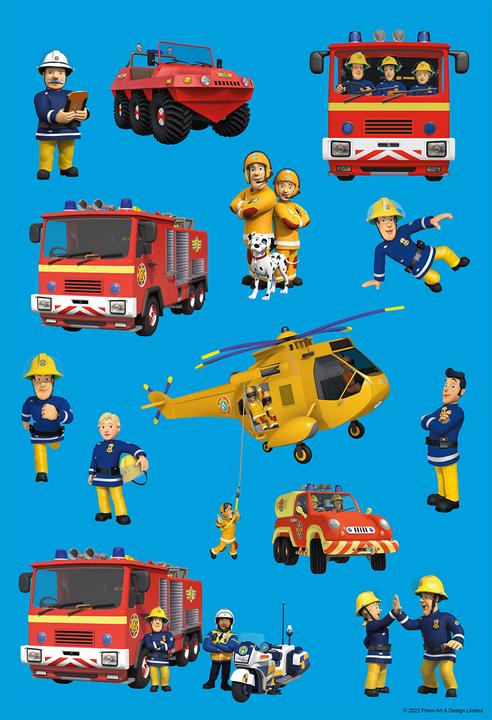 Actual product image Panini Feuerwehrmann Sam: Stickern und Malen mit Feuerwehrmann Sam