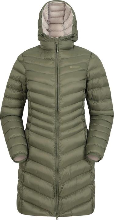 Actual product image Mountain Warehouse Womens/Ladies Florence Long Padded Jacket (32 D)