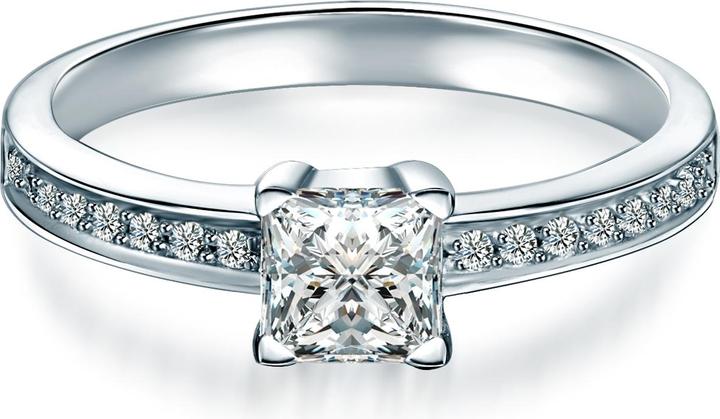 Actual product image Trilani Ladies Sterling Silver Zirconia silver - 4202 (52, 925 Silver)