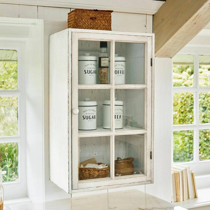Actual product image Loberon Wall unit set of 2 Piavo antique white