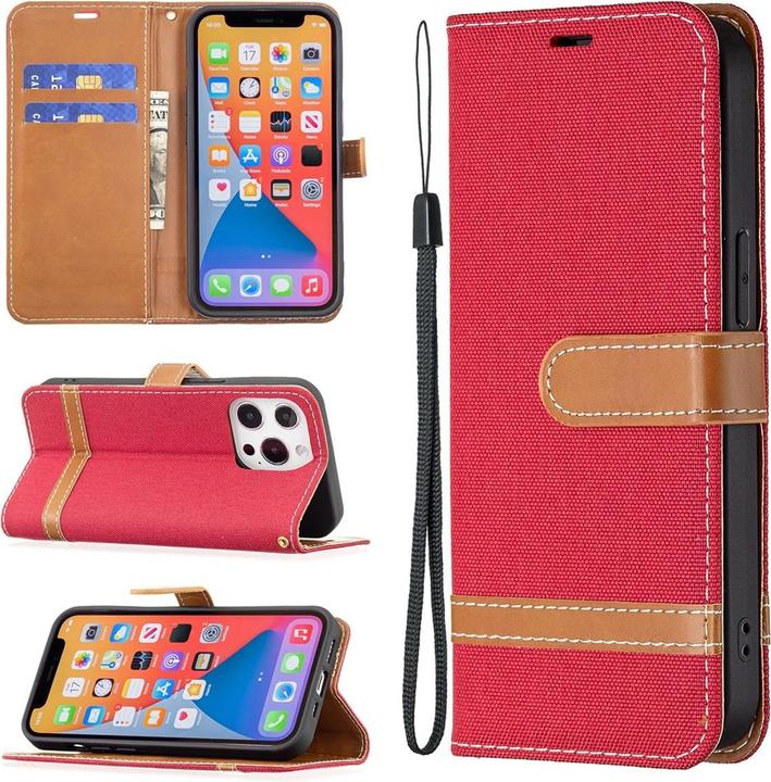 Actual product image König Design Case Mobile Protection for Apple iPhone 13 mini Case Cover Case Cover Bumper Red (Apple iPhone 13 mini)