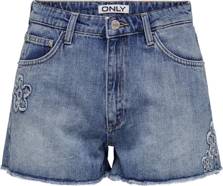 Produktbild Only ONLZUMA Hohe Taille Normal geschnitten Jeans-Shorts Jeans-Shorts (XS)