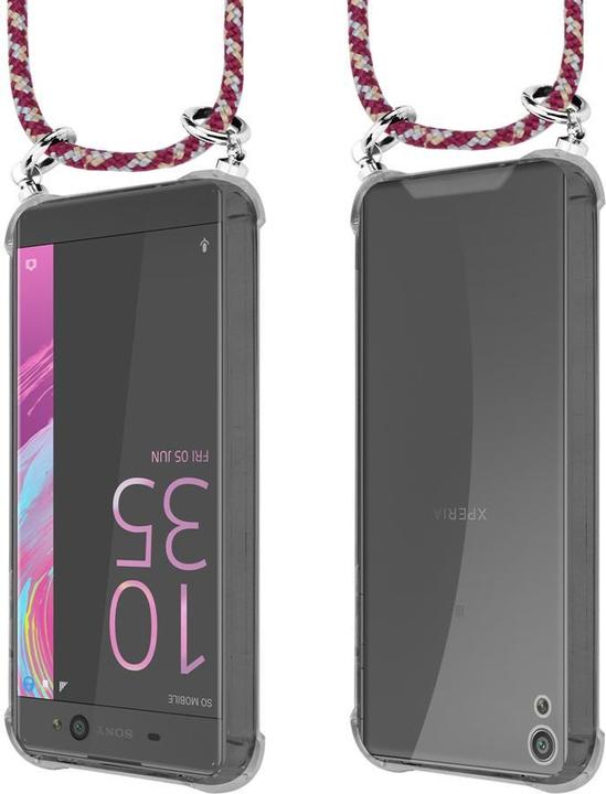 Produktbild Cadorabo TPU Handy Kette SILBER Cover