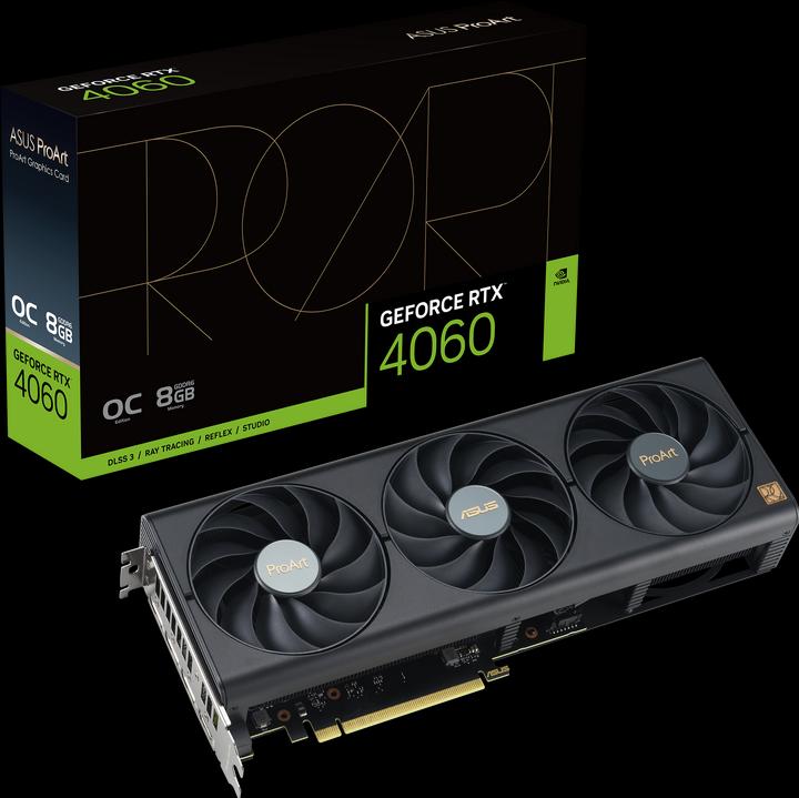 Image du produit ASUS PROART-RTX4060-O8G 8GB GDDR6 HDMI DP (8 Go)