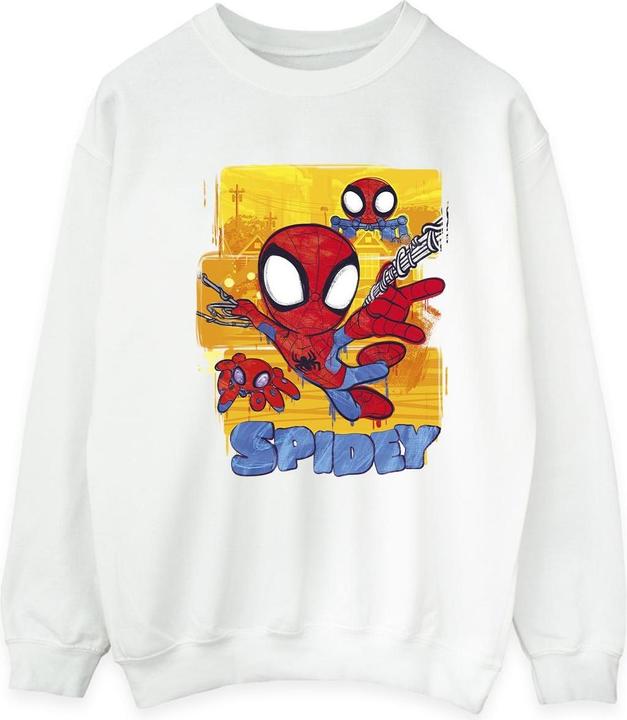 Immagine prodotto Spidey And His Amazing Friends Flying Felpa Uomo (XL)