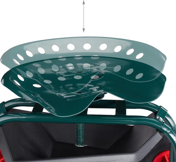 Produktbild Relaxdays Garten Rollsitz