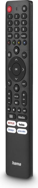 Produktbild Hama Universal-Fernbedienung für Hisense TVs, IR, lernfähig, mit 4 App-Tasten (Universal Fernbedienung, Infrarot)