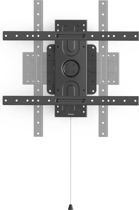 Image du produit Hama Support mural pour téléviseur en mode portrait ou paysage, 203 cm (80"), noir (Mur, 80", 50 kg)