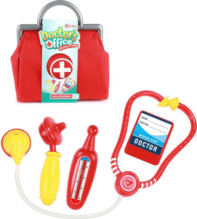 Produktbild Toi-Toys DOCTOR Arztset in Tasche – inklusive Spritze + The