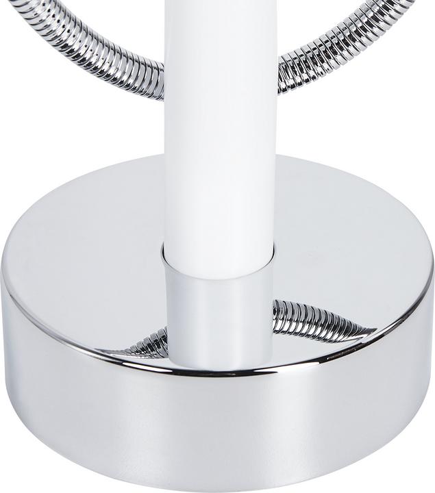 Produktbild Beliani Freistehende Armatur matt weiss / silber TUGELA