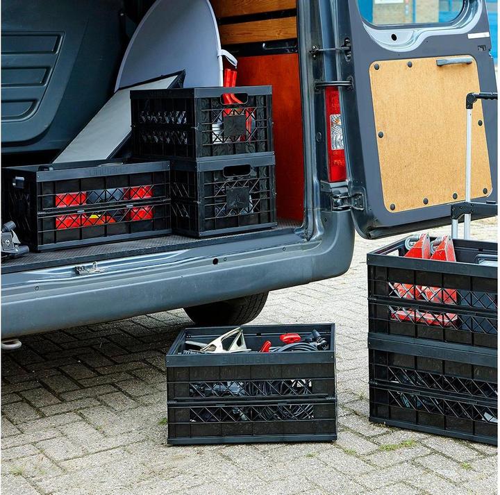 Actual product image Sunware Folding box Heavy Duty, capacity 45 liters, load capacity 30 kg, with handle (45 l)
