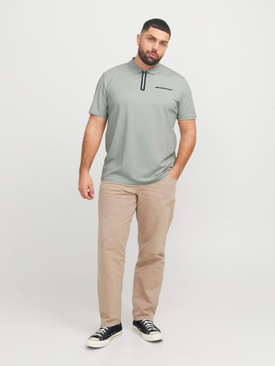 Image du produit Jack & Jones Plus Size Gedruckt Poloshirt Poloshirt (5XL)