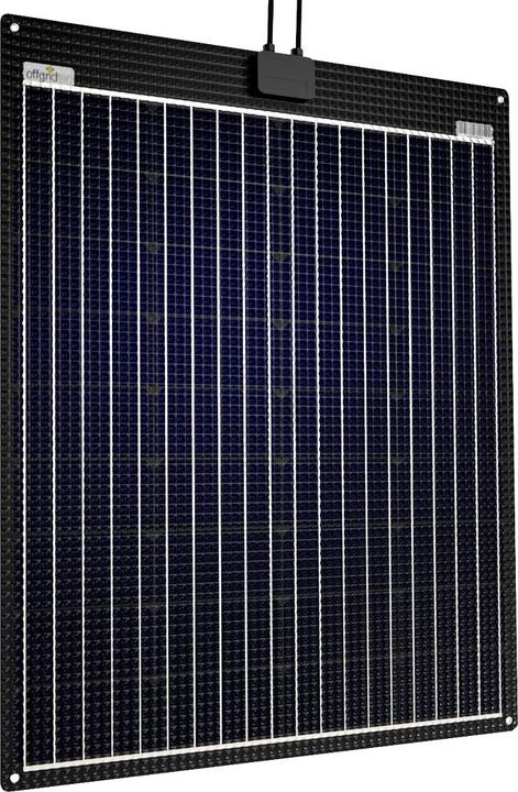 Actual product image Offgridtec ® ETFE-AL 100W V2 semi-flexible 23V solar panel (100 W, 3.44 kg)