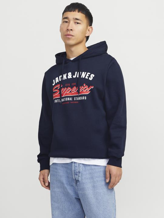 Produktbild Jack & Jones JJELOGO SWEAT HOOD 2 COL 24/25 NOOS (XL)