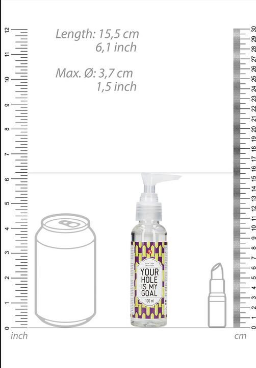 Actual product image Shots Anal Lube - Your Hole Is My Goal - 100 ml (100 ml)
