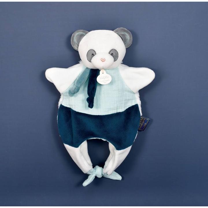 Actual product image Doudou et Compagnie Amusette panda cuddle cloth 30cm