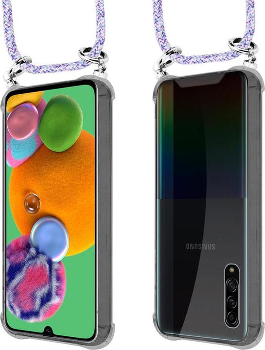 Produktbild Cadorabo TPU Handy Kette SILBER Cover